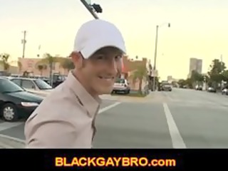 gay thug seeker goes openair looking for a black